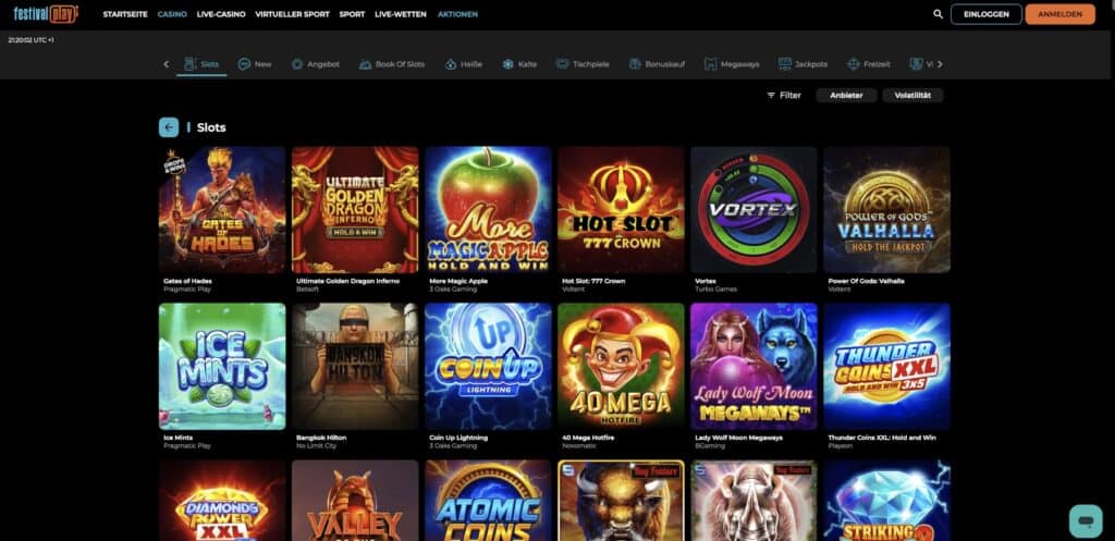 FestivalPlay Casino Slots