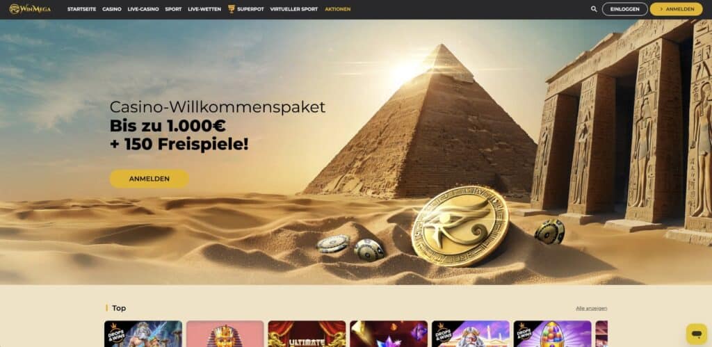 WinMega Casino Bonus